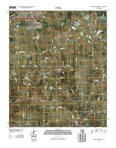 Sulphur Springs SE Texas Historical topographic map, 1:24000 scale, 7.5 X 7.5 Minute, Year 2010