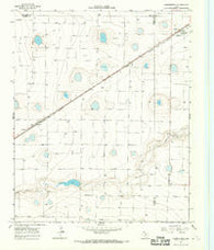 Summerfield Texas Historical topographic map, 1:24000 scale, 7.5 X 7.5 Minute, Year 1966