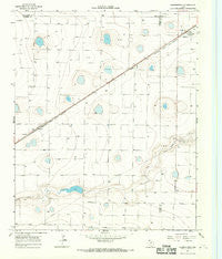 Summerfield Texas Historical topographic map, 1:24000 scale, 7.5 X 7.5 Minute, Year 1966