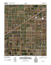 Summerfield Texas Historical topographic map, 1:24000 scale, 7.5 X 7.5 Minute, Year 2010