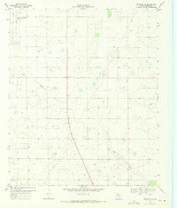 Sundown SE Texas Historical topographic map, 1:24000 scale, 7.5 X 7.5 Minute, Year 1969