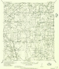 Suniland Texas Historical topographic map, 1:62500 scale, 15 X 15 Minute, Year 1956