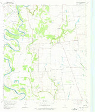 Sunny Side Texas Historical topographic map, 1:24000 scale, 7.5 X 7.5 Minute, Year 1960