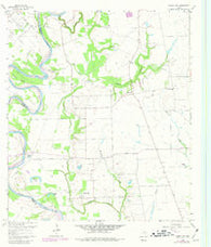 Sunny Side Texas Historical topographic map, 1:24000 scale, 7.5 X 7.5 Minute, Year 1960