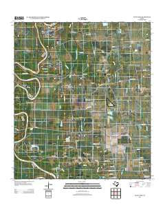 Sunny Side Texas Historical topographic map, 1:24000 scale, 7.5 X 7.5 Minute, Year 2013