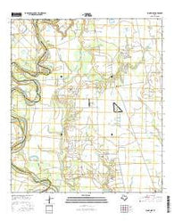 Sunny Side Texas Current topographic map, 1:24000 scale, 7.5 X 7.5 Minute, Year 2016