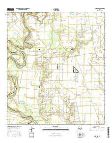 Sunny Side Texas Current topographic map, 1:24000 scale, 7.5 X 7.5 Minute, Year 2016