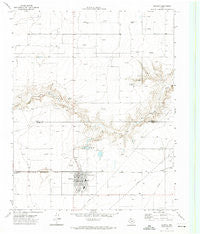 Sunray Texas Historical topographic map, 1:24000 scale, 7.5 X 7.5 Minute, Year 1972