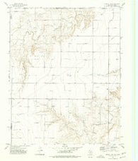 Sunray 1 NE Texas Historical topographic map, 1:24000 scale, 7.5 X 7.5 Minute, Year 1974