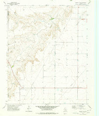 Sunray 1 SE Texas Historical topographic map, 1:24000 scale, 7.5 X 7.5 Minute, Year 1974