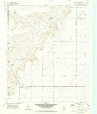Sunray 1 SE Texas Historical topographic map, 1:24000 scale, 7.5 X 7.5 Minute, Year 1974