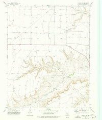 Sunray 1 SW Texas Historical topographic map, 1:24000 scale, 7.5 X 7.5 Minute, Year 1974