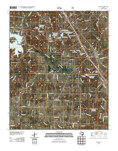 Sunset Texas Historical topographic map, 1:24000 scale, 7.5 X 7.5 Minute, Year 2010