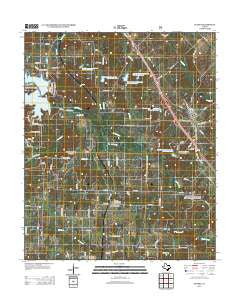 Sunset Texas Historical topographic map, 1:24000 scale, 7.5 X 7.5 Minute, Year 2013