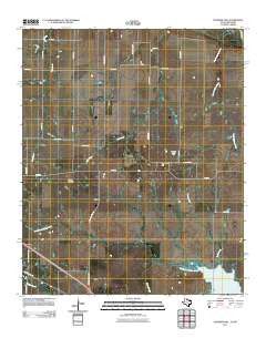 Sunshine Hill Texas Historical topographic map, 1:24000 scale, 7.5 X 7.5 Minute, Year 2011