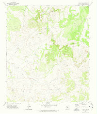 Susan Peak Texas Historical topographic map, 1:24000 scale, 7.5 X 7.5 Minute, Year 1972