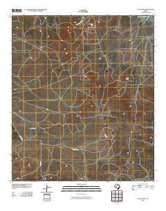 Susan Peak Texas Historical topographic map, 1:24000 scale, 7.5 X 7.5 Minute, Year 2010