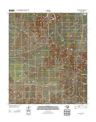 Susan Peak Texas Historical topographic map, 1:24000 scale, 7.5 X 7.5 Minute, Year 2012