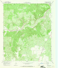 Swearingen Texas Historical topographic map, 1:24000 scale, 7.5 X 7.5 Minute, Year 1967