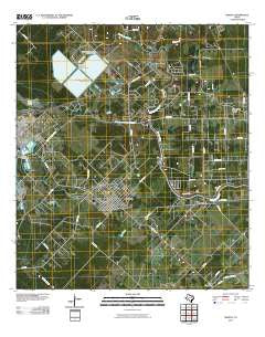 Sweeny Texas Historical topographic map, 1:24000 scale, 7.5 X 7.5 Minute, Year 2010