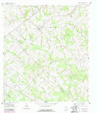Sweet Home Texas Historical topographic map, 1:24000 scale, 7.5 X 7.5 Minute, Year 1963