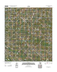 Sweet Home Texas Historical topographic map, 1:24000 scale, 7.5 X 7.5 Minute, Year 2013