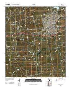 Sweetwater Texas Historical topographic map, 1:24000 scale, 7.5 X 7.5 Minute, Year 2010