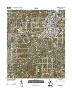 Sweetwater Texas Historical topographic map, 1:24000 scale, 7.5 X 7.5 Minute, Year 2012