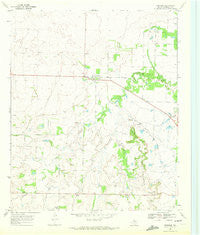 Swenson Texas Historical topographic map, 1:24000 scale, 7.5 X 7.5 Minute, Year 1968