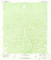 Sycamore Canyon Texas Historical topographic map, 1:24000 scale, 7.5 X 7.5 Minute, Year 1970