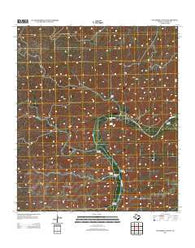 Sycamore Canyon Texas Historical topographic map, 1:24000 scale, 7.5 X 7.5 Minute, Year 2012
