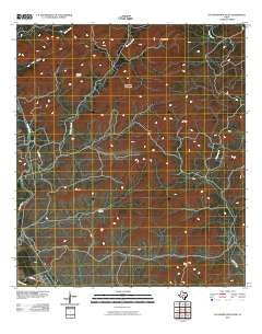 Sycamore Mountain Texas Historical topographic map, 1:24000 scale, 7.5 X 7.5 Minute, Year 2010