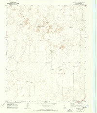 Syndicate Hills Texas Historical topographic map, 1:24000 scale, 7.5 X 7.5 Minute, Year 1971