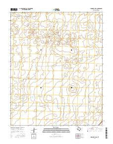 Syndicate Hills Texas Current topographic map, 1:24000 scale, 7.5 X 7.5 Minute, Year 2016