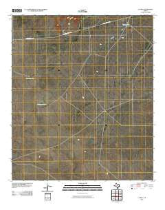 T P Well Texas Historical topographic map, 1:24000 scale, 7.5 X 7.5 Minute, Year 2010