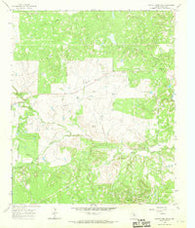 Tackett Mountain Texas Historical topographic map, 1:24000 scale, 7.5 X 7.5 Minute, Year 1966