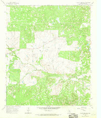 Tackett Mountain Texas Historical topographic map, 1:24000 scale, 7.5 X 7.5 Minute, Year 1966