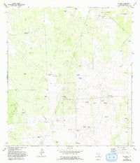 Tacubaya Texas Historical topographic map, 1:24000 scale, 7.5 X 7.5 Minute, Year 1972
