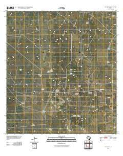 Tacubaya Texas Historical topographic map, 1:24000 scale, 7.5 X 7.5 Minute, Year 2010
