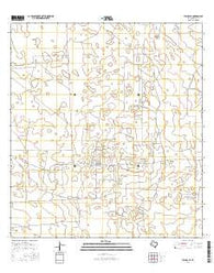 Tacubaya Texas Current topographic map, 1:24000 scale, 7.5 X 7.5 Minute, Year 2016
