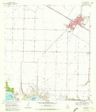 Taft Texas Historical topographic map, 1:24000 scale, 7.5 X 7.5 Minute, Year 1969
