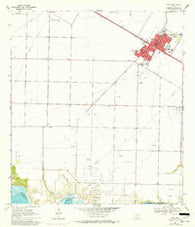 Taft Texas Historical topographic map, 1:24000 scale, 7.5 X 7.5 Minute, Year 1969