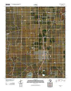 Tahoka Texas Historical topographic map, 1:24000 scale, 7.5 X 7.5 Minute, Year 2010