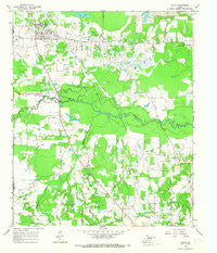 Talco Texas Historical topographic map, 1:24000 scale, 7.5 X 7.5 Minute, Year 1964