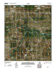 Talco Texas Historical topographic map, 1:24000 scale, 7.5 X 7.5 Minute, Year 2010