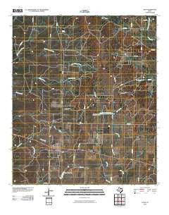 Talpa Texas Historical topographic map, 1:24000 scale, 7.5 X 7.5 Minute, Year 2010