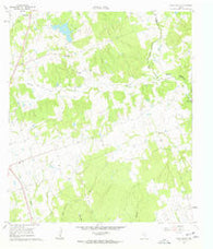 Tanglewood Texas Historical topographic map, 1:24000 scale, 7.5 X 7.5 Minute, Year 1960