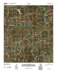 Tanglewood Texas Historical topographic map, 1:24000 scale, 7.5 X 7.5 Minute, Year 2010
