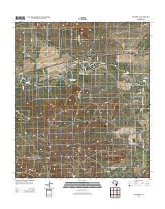 Tankersley Texas Historical topographic map, 1:24000 scale, 7.5 X 7.5 Minute, Year 2013