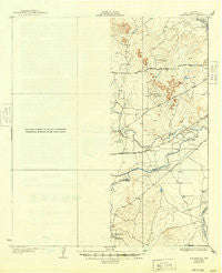 Tankersly Texas Historical topographic map, 1:62500 scale, 15 X 15 Minute, Year 1928
